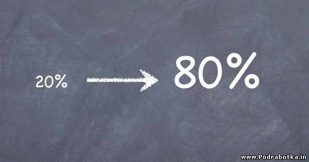 Принцип Парето (80/20)
